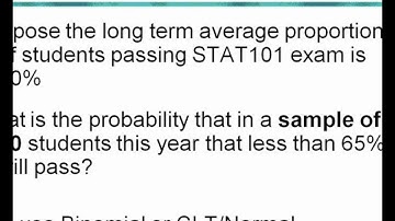 STAT 101 Examples Class 7, Example 4