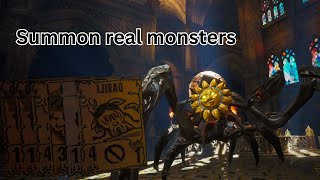 AI-controlled card monsters (game concept) screenshot 5
