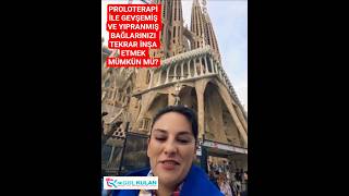 Proloterapi̇ İle Gevşemi̇ş Ve Yipranmiş Bağlarinizi Tekrar İnşa Etmek Mümkün Mü?