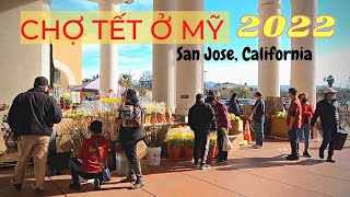 #30 Đi chợ Tết ở Mỹ - Bắc California | Bánh kẹo mứt Tết Việt | Khu chợ Việt Nam lớn nhất San Jose
