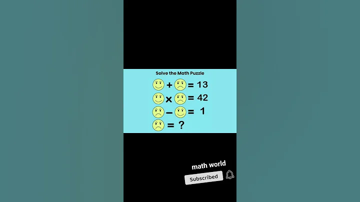 Only 1% Can Solve This Math Puzzle 🤯 | Can You Answer? #maths #braintestsolution #mathpuzzle