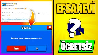 Herkese Ücretsi̇z Ödül Veren Yeni̇ Link Ücretsi̇z Efsanevi̇ Karakter - Brawl Stars