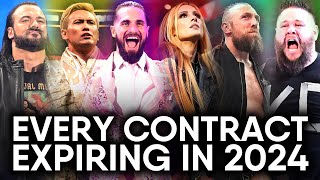 EVERY Wrestler’s Contract Expiring In 2024: WWE, AEW, TNA, NJPW | WrestleTalk