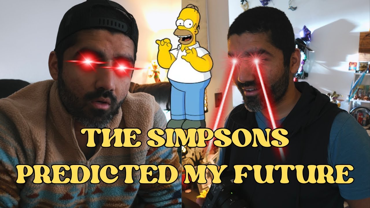 THE SIMPSONS ALSO PREDICTED MY FUTURE 😱 SCARY FUTURE - YouTube