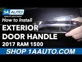 How to Replace Front Door Handle 2009-18 Ram 1500