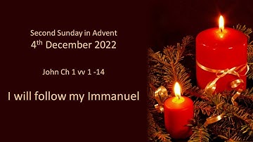 Second Sunday in Advent 4th December 2022
