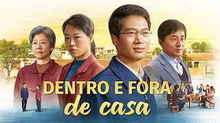 Filme gospel 2022 "Dentro e fora de casa" Enfrentando escolhas difíceis entre a família e a verdade