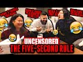 PLAYING THE 5 SECOND RULE! *HILARIOUS WE COULDN'T STOP LAUGHING* GAME NIGHT! (ALMOST PEED MY PANTS)