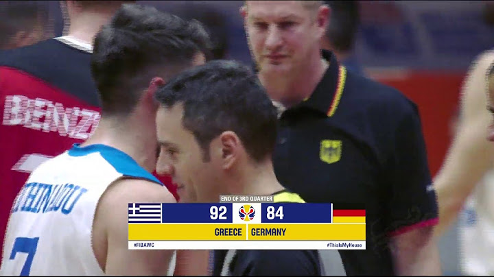 Griechenland - Deutschland | FIBA World Cup 2019 Qualifiers