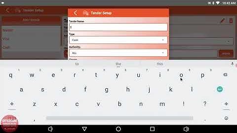 Tips Centric Pos System (Setting Tender Online Payment)