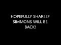 Shareef simmons left