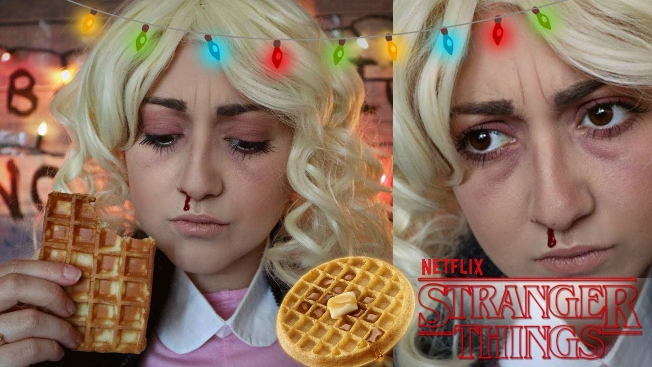 STRANGER THINGS ELEVEN HALLOWEEN MAKEUP YouTube