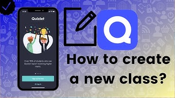 How to create a new class in Quizlet?