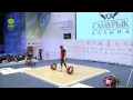 Women 63KG A Clean & Jerk 2014 World Weightlifting Championships