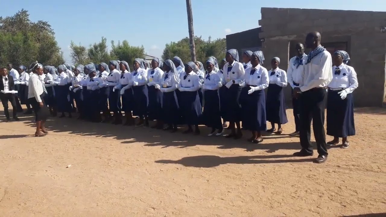 II aniversario de activistas da igreja Assembleia de Deus de Mabalane Sede