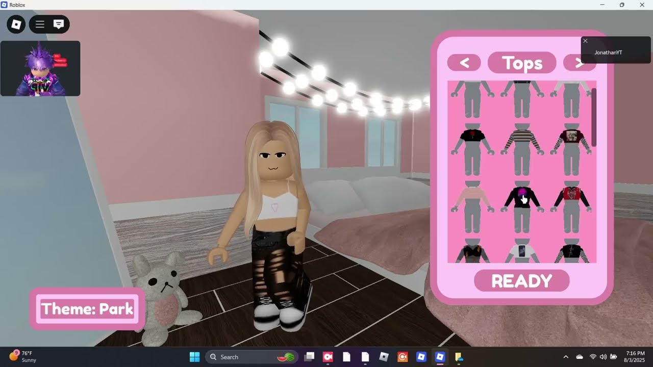 Madi S Wardrobe In Roblox YouTube 
