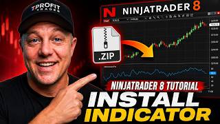 NinjaTrader 8 Tutorial How to Install  Indicator