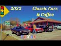 2022 Classic car show (Cars & Coffee) muscle cars classic cars old trucks Wimberley Texas 4K cruise