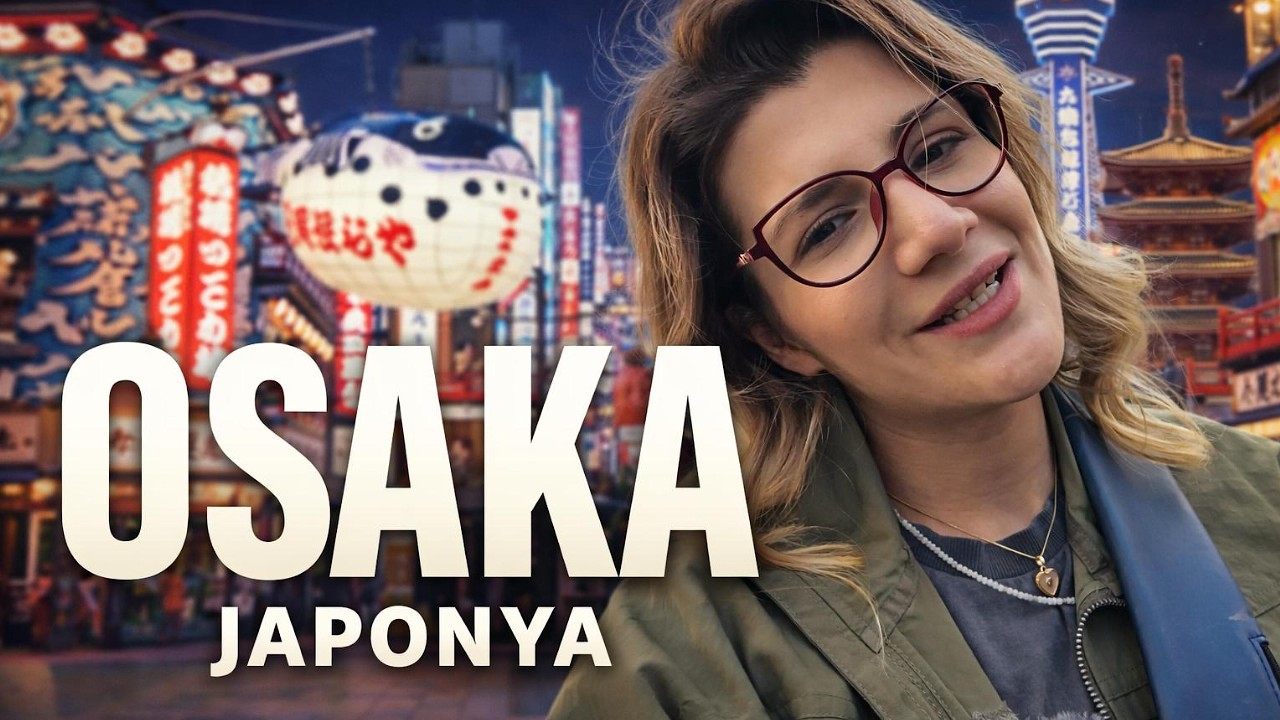 OSAKA’nın En Ünlü Yerlerine Gittim | DOTONBORI, SHINSEKAI ve NAMBA Turu 🇯🇵