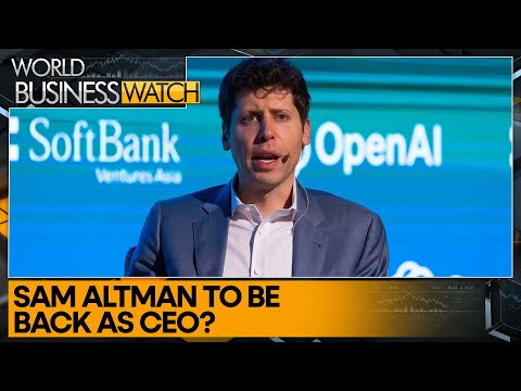 Sam Altman to launch new AI firm? | World Business Watch