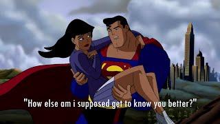 Superman: The Animated Series - Superman x Lois Moments (Brainiac Attacks Part-1)