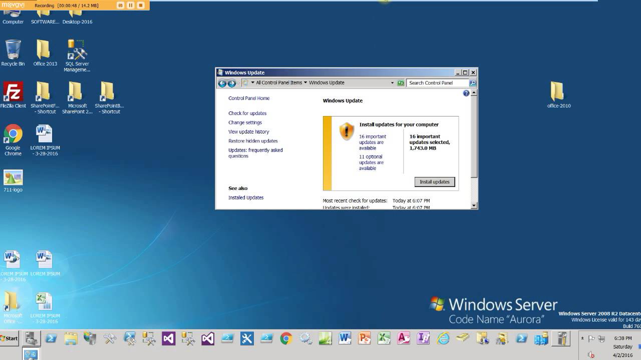 windows 2013 windows 2013