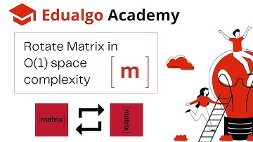 Matrix Rotation in O(1) Space Complexity