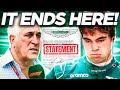 Terrible news for lance stroll after aston martins statement