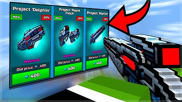 Pixel Gun 3D Traders Van Review (Underwater Spec Ops) Crazy OP Primary!