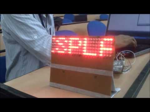 Electronics project-How to make LED Display Board | B.Tech Projects | Final Year Projects