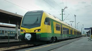 Trains at Szombathely, Hungary on the 1st and 3rd of Febr. 2019 / Vonatok Szombathelyen