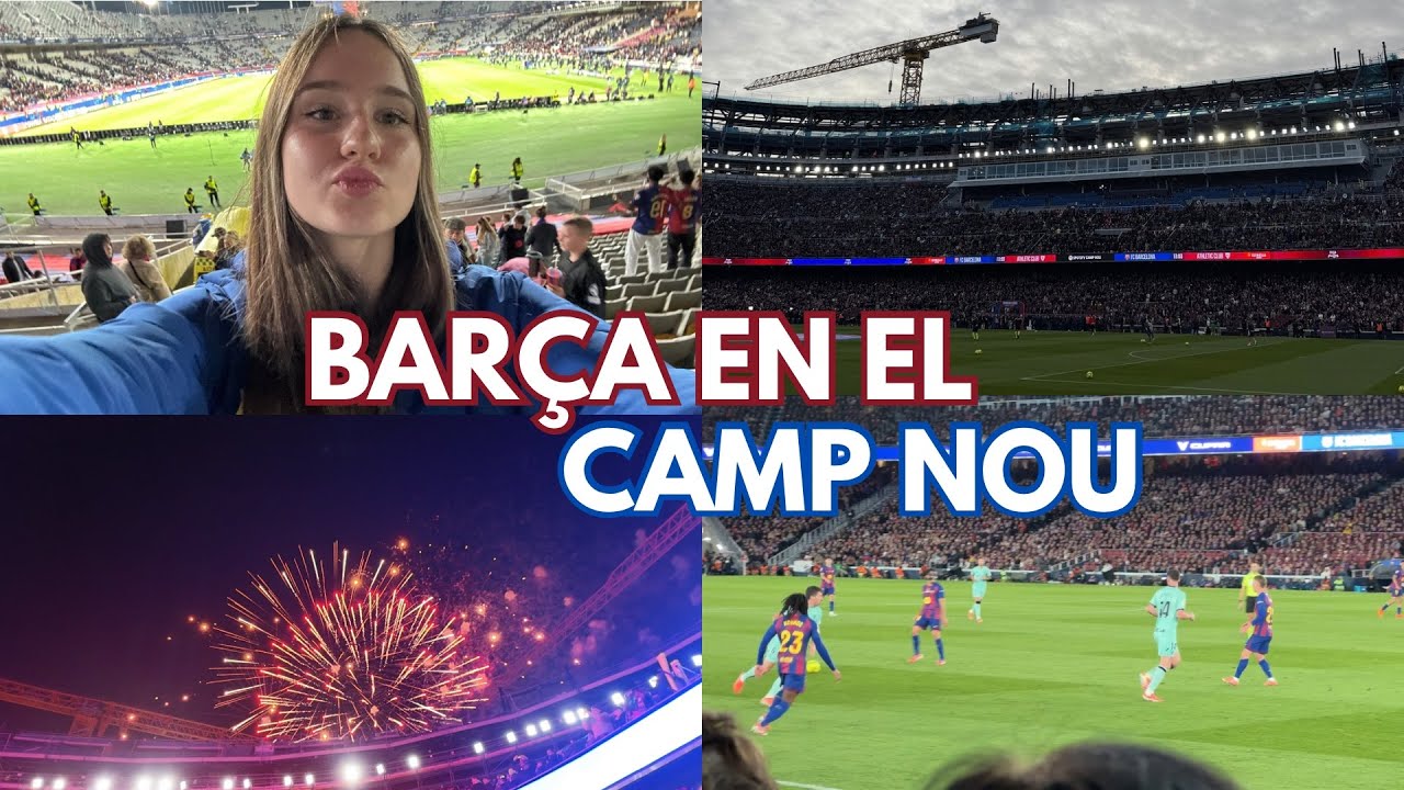 El primer partido del Barça en el Camp Nou
