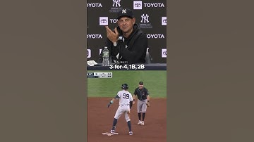 Aaron Judge has set the bar so high that doubles have become disappointing 😂 #shorts