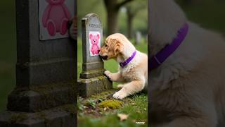 Ruby and Her Teddy Bear: A Heartbreaking Goodbye 💔🐾🧸 #shorts