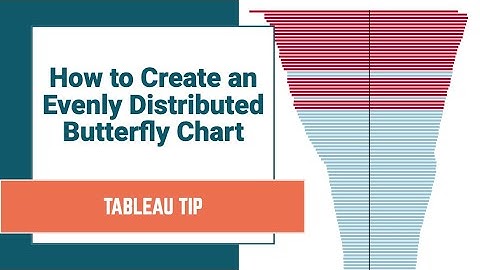 How to Create an Evenly Distributed Butterfly Chart