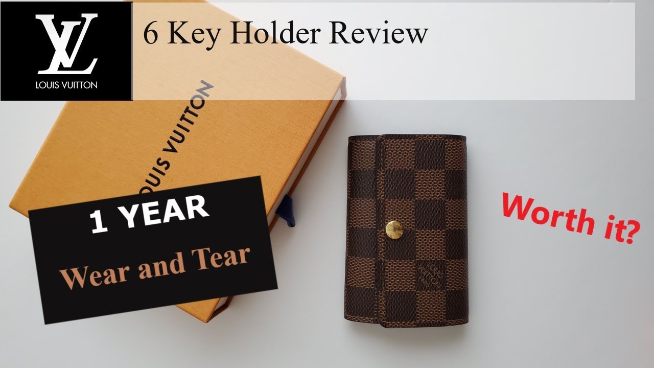 Louis Vuitton 6 Key Holder  One Year Update Review 