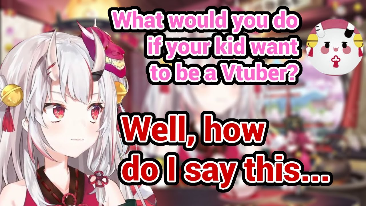 What would Ayame say if someday Her kid want to be a Vtuber?