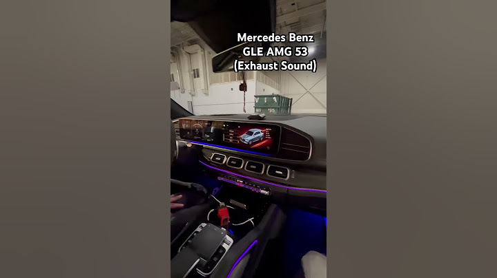 Mercedes Benz GLE 53 AMG - Exhaust Sound