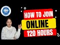 How to join online  iso 120 hrs computer course  smartech education