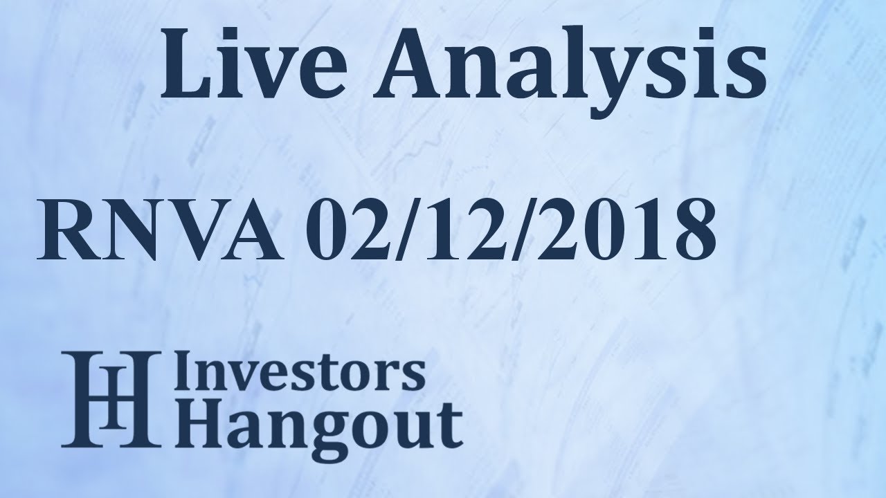 RNVA Stock Rennova Health Inc Live Analysis 02-12-2018