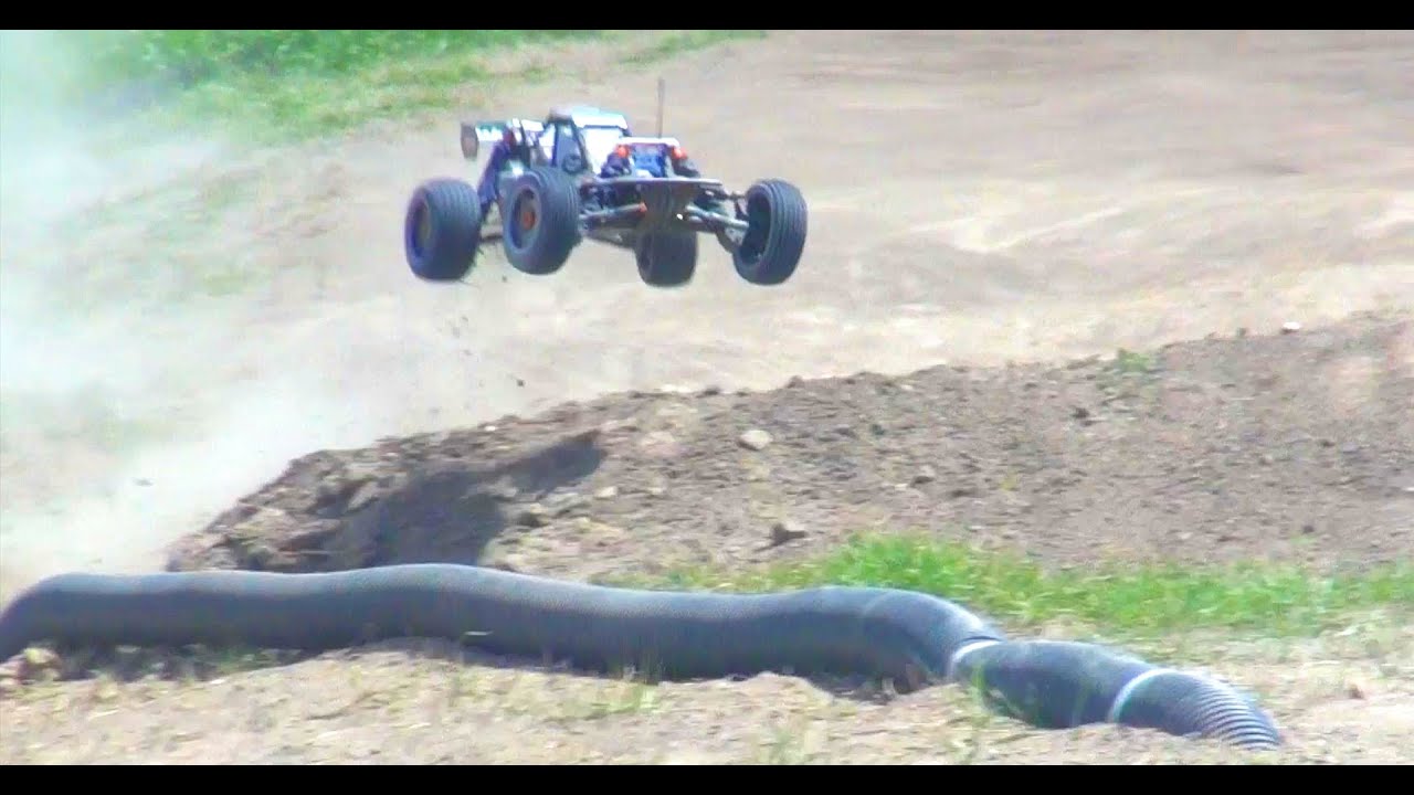 RC ADVENTURES - HPI Baja 5B SS Piped 2WD Gas Powered Racing Machine!