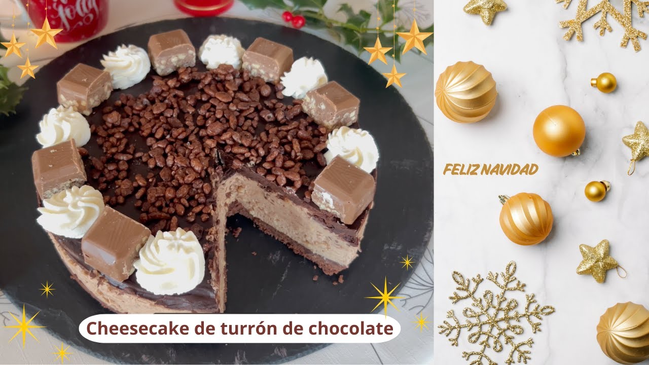 🌟✨CHEESECAKE DE TURRÓN DE CHOCOLATE SUCHARD✨⭐️