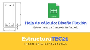 Hoja de Cálculo: Diseño por Flexión de Vigas