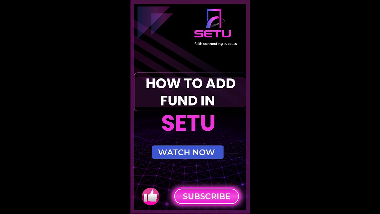 HOW TO ADD FUND IN SETU || - YouTube