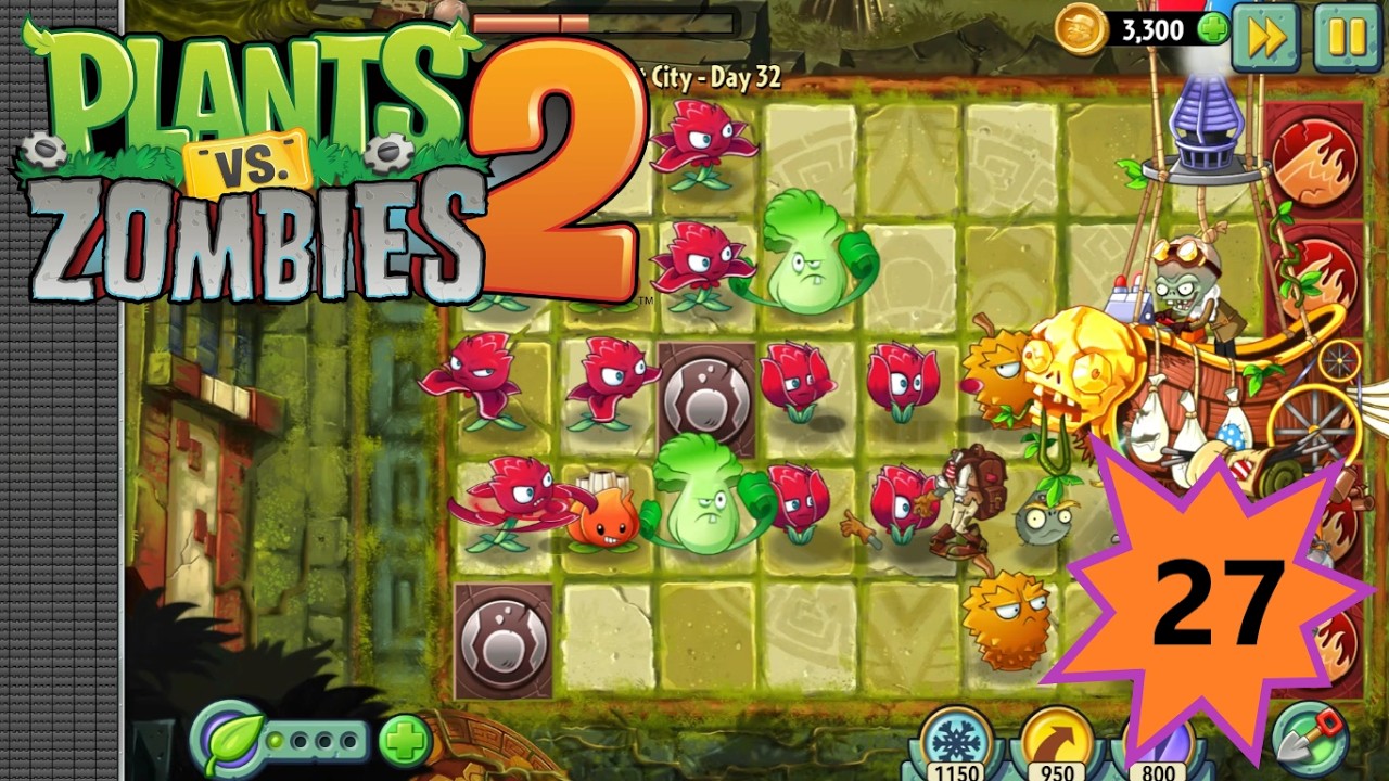 Plants Vs Zombies-2 Gameplay Walkthrough Part-27😈💀