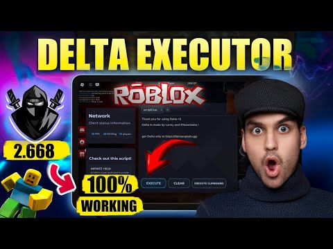 Delta Executor iOS iPhone / Android -  Best Way For Delta Executor Direct Install Roblox 2025