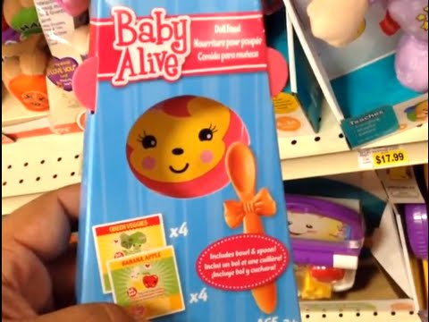 BABY ALIVE Doll Food - YouTube