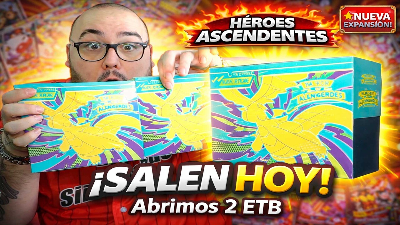 ¡SALEN HOY! 🔥 Abrimos 2 ETB de HÉROES ASCENDENTES ¿Valen la pena?