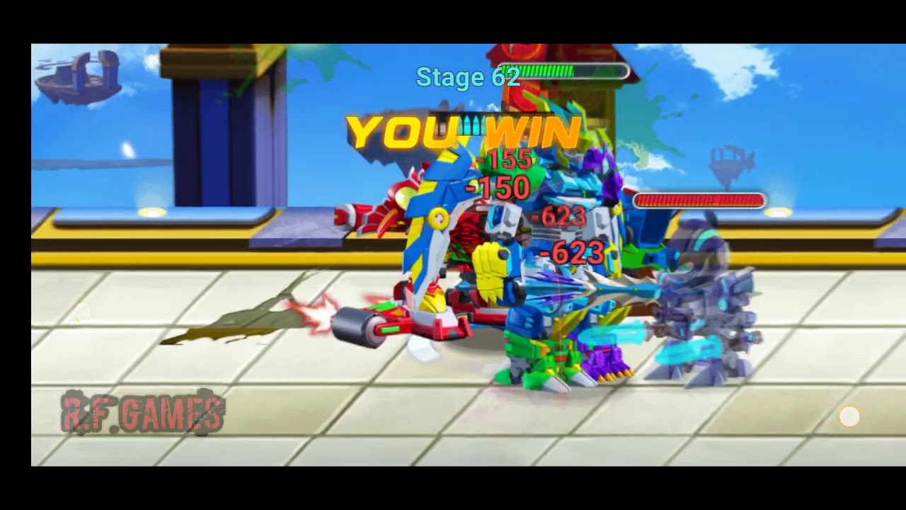 superhero war premium robot fight stage 60 to 63 YouTube