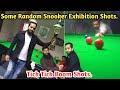 Sports vlog  some random snooker shots  exhibition snooker shots  snooker vlog jaha gasht